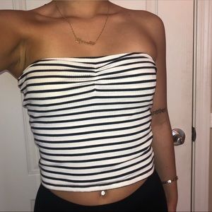 Striped Tube Top